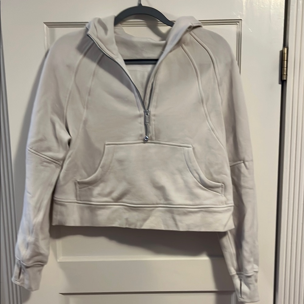 Women's Lululemon half zip Scuba